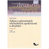Zákon o přeměnách obchodních společností a družstev (Komentář) - cena, srovnání