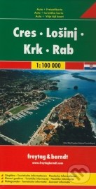 Cres, Lošinj, Krk, Rab 1:100 000