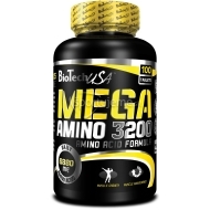 BioTechUSA Mega Amino 3200 100tbl - cena, srovnání