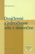 Dvojčlenné a jednočlenné vety v slovenčine - cena, srovnání