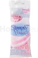 Gillette Simply Venus 3 4ks - cena, srovnání