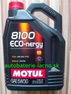 Motul 8100 ECO-nergy 5W-30 5L - cena, srovnání