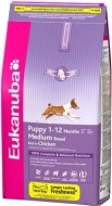 Eukanuba Puppy & Junior Medium Breed 3kg - cena, srovnání