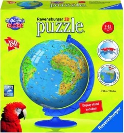 Ravensburger Mapa sveta Puzzleball 3D 180