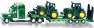 Siku Farmer - Ťahač s podvalníkom a traktormi John Deere - cena, srovnání