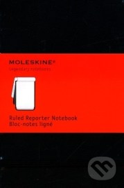 Moleskine - malý linajkový reportérsky zápisník (čierny)