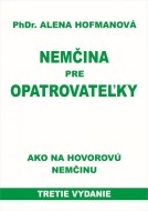 Nemčina pre opatrovateľky - cena, srovnání