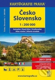 Slovensko Autoatlas 1 : 200 000
