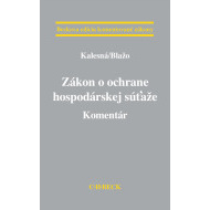 Zákon o ochrane hospodárskej súťaže - cena, srovnání