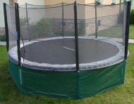 InSPORTline Ochranná sieť pod trampolínu 366cm - cena, srovnání