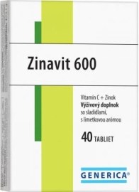 Generica Zinavit 600 Limetka 40tbl