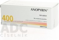 Zentiva Anopyrin 400mg 10tbl - cena, srovnání