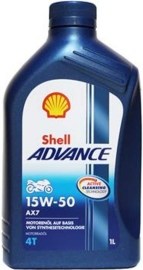 Shell Advance AX7 4T 15W-50 1L