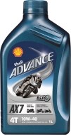 Shell Advance AX7 4T 10W-40 1L - cena, srovnání