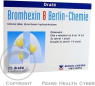 Berlin-Chemie Bromhexin 8 25tbl - cena, srovnání