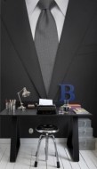 Mrperswall Fashion - Black Suit P140301-4