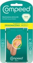 Johnson & Johnson Compeed náplasť na pľuzgiere na nohách 6ks