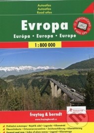 Evropa - autoatlas 1:800 000