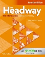 New Headway - Pre-Intermediate - Workbook with key (Fourth edition) - cena, srovnání
