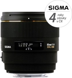 Sigma 85mm f/1.4 EX DG HSM Sony