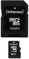 Intenso Micro SDHC Class 10 16GB - cena, srovnání