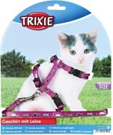 Trixie Postroj s vodítkom pre mačiatka 19-31cm/8mm 1,2m
