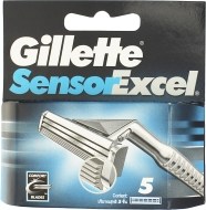 Gillette Sensor Excel náhradné hlavice 5ks - cena, srovnání