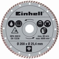 Einhell Turbo diamantový 200mm/25.4mm - cena, srovnání