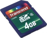 Transcend SDHC Class 4 4GB - cena, srovnání