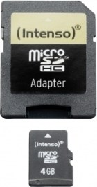 Intenso Micro SDHC Class 4 4GB
