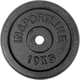 InSPORTline Závažie oceľové 10 kg