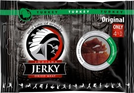 Indiana Jerky Dried Meat Turkey 100g