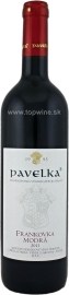Pavelka A Syn Pavelka Frankovka modrá 2011 výber z hrozna 0.75l