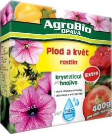 AgroBio Opava Kryštalické hnojivo Extra Plod a kvet 400g