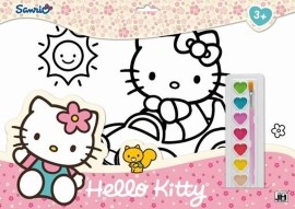 Hello Kitty - omalovánka