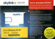 Skylink Standard HD M7 - cena, srovnání