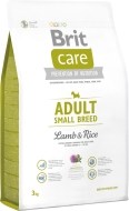 Brit Care Adult Small Breed Lamb & Rice 3kg - cena, srovnání