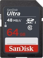 Sandisk SDXC Ultra Class 10 64GB - cena, srovnání