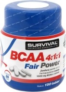 Survival BCAA 4:1:1 Fair Power 150tbl - cena, srovnání