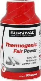 Survival Thermogenic Fair Power 60tbl