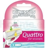 Wilkinson Quattro For Women 3ks - cena, srovnání