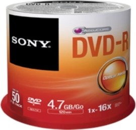 Sony 50DMR47SP DVD-R 4.7GB 50ks