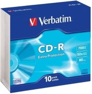 Verbatim 43415 CD-R 700MB 10ks - cena, srovnání