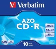 Verbatim 43327 CD-R 700MB 10ks - cena, srovnání