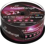 Mediarange MR208 CD-R 700MB 50ks - cena, srovnání