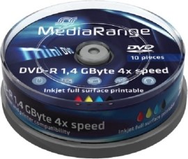 Mediarange MR430 DVD-R 1.4GB 10ks