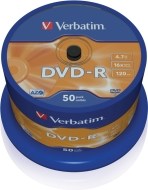 Verbatim 43548 DVD-R 4.7GB 50ks - cena, srovnání