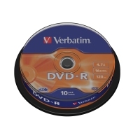 Verbatim 43523 DVD-R 4.7GB 10ks - cena, srovnání