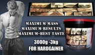 Megabol Whey Mass Gain 3000g - cena, srovnání