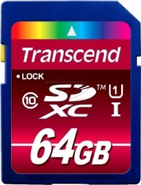 Transcend SDXC Class 10 64GB